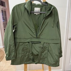 Madewell Re)Sourced Raincheck Packable Popover Raincoat